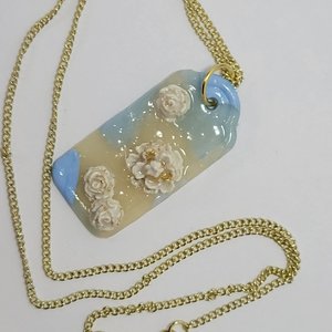 Flowering Sky Coffin Necklace