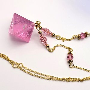 D8 Necklace - Pink
