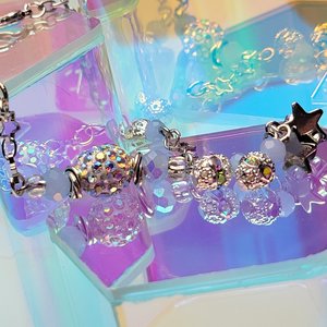 Moony Blues Bracelet and Stud Set