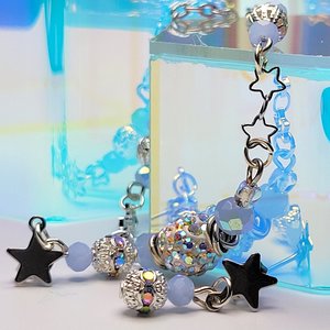 Moony Blues Bracelet and Stud Set