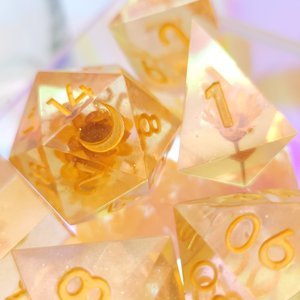 Bloomin' Orange Dice