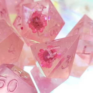 Bloomin' Pink Dice