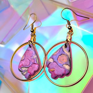 Ella's Floral Dangles