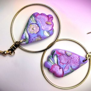 Ella's Floral Dangles
