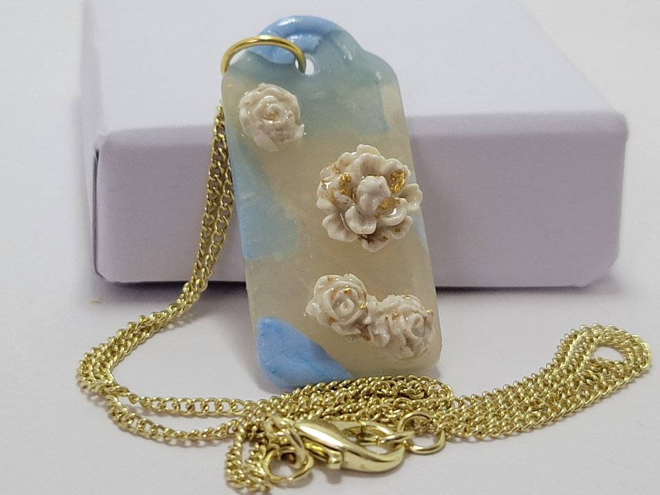 Flowering Sky Coffin Necklace