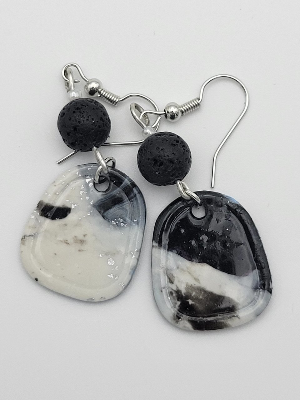 Lava Bead Marbled Mini-Coffins