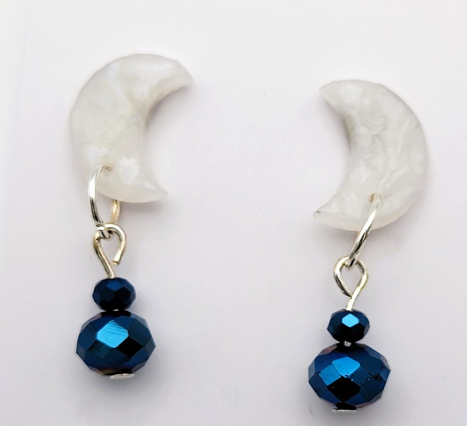 Moon Drop Studs