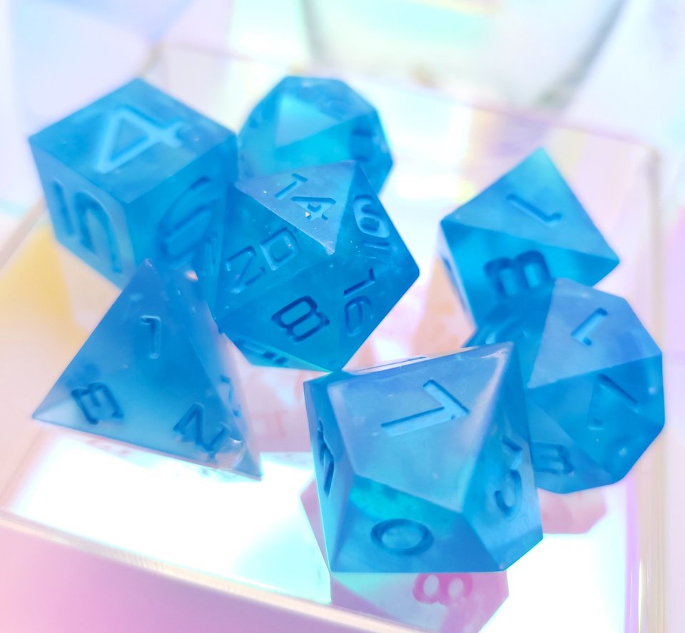 Blue Razzle Dice