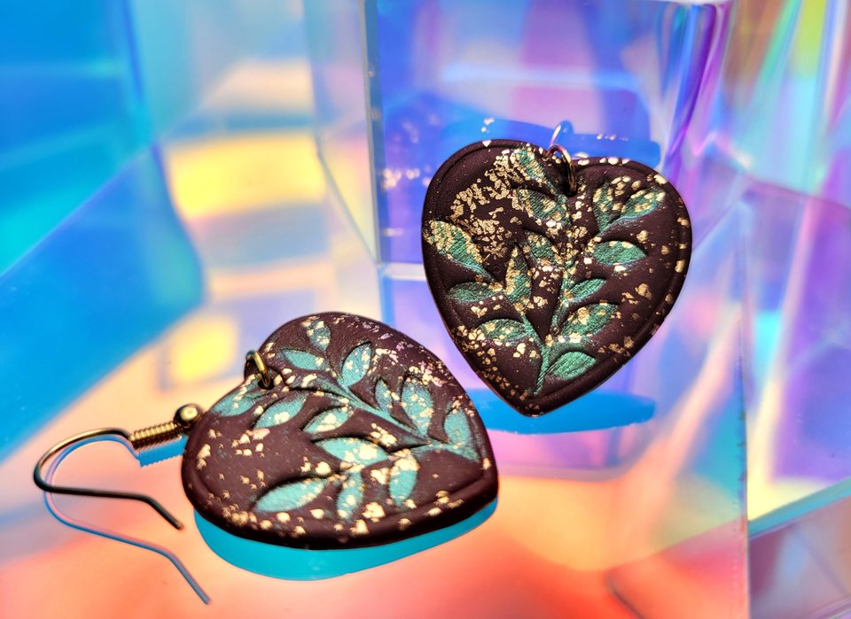 Lupine's Heart Dangles