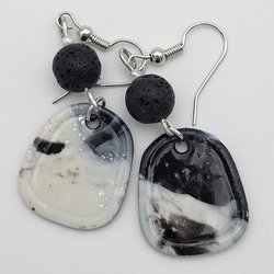 Lava Bead Marbled Mini-Coffins