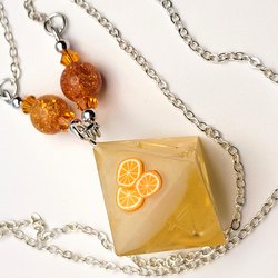 D8 Necklace - Orange