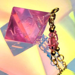 D8 Necklace - Pink