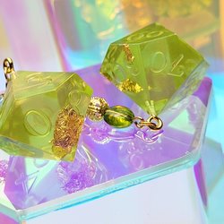 D10 & D100 Dangles - Green