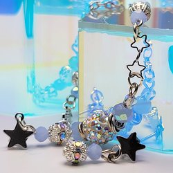 Moony Blues Bracelet and Stud Set