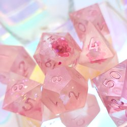 Bloomin' Pink Dice