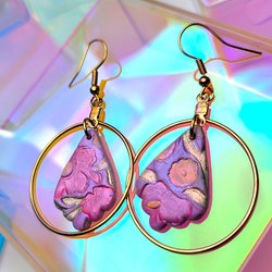 Ella's Floral Dangles